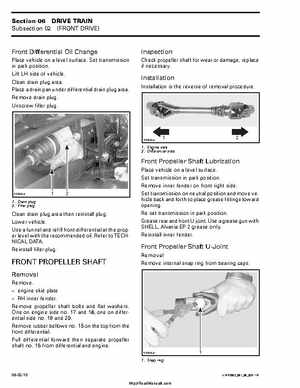 2002 Bombardier Traxter Factory Service Manual, Page 191
