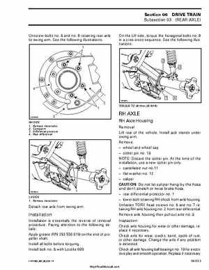 2002 Bombardier Traxter Factory Service Manual, Page 196