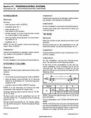 2002 Bombardier Traxter Factory Service Manual, Page 210