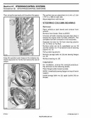 2002 Bombardier Traxter Factory Service Manual, Page 212