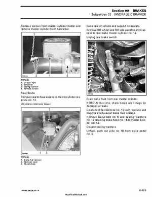 2002 Bombardier Traxter Factory Service Manual, Page 233