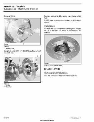 2002 Bombardier Traxter Factory Service Manual, Page 238