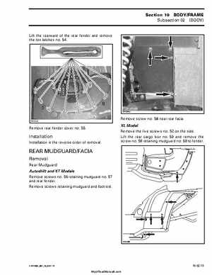 2002 Bombardier Traxter Factory Service Manual, Page 259