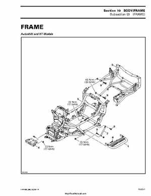 2002 Bombardier Traxter Factory Service Manual, Page 264