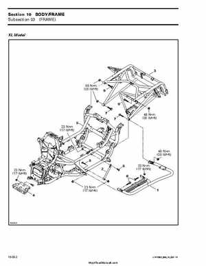 2002 Bombardier Traxter Factory Service Manual, Page 265