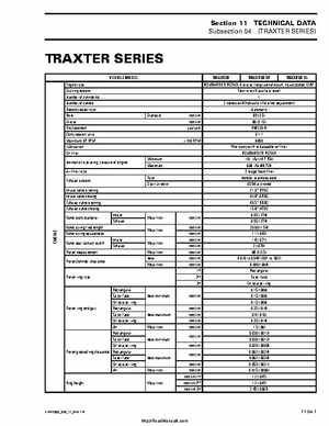 2002 Bombardier Traxter Factory Service Manual, Page 280