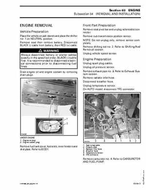 2002 Traxter Autoshift XL/XT Shop Manual, Page 61