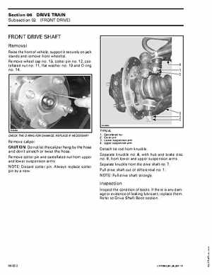 2002 Traxter Autoshift XL/XT Shop Manual, Page 192