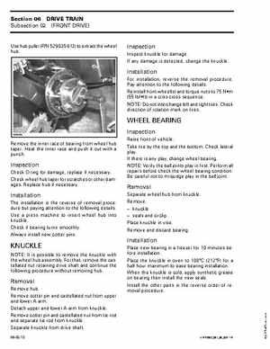 2002 Traxter Autoshift XL/XT Shop Manual, Page 202