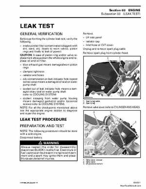 2003 Bombardier Outlander 400 Factory Service Manual, Page 70