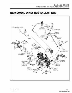 2003 Bombardier Outlander 400 Factory Service Manual, Page 73