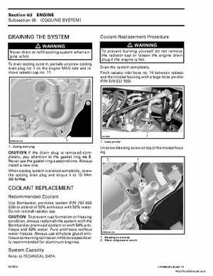 2003 Bombardier Outlander 400 Factory Service Manual, Page 88