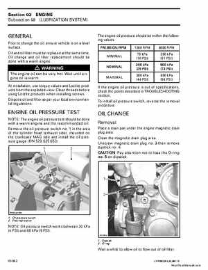 2003 Bombardier Outlander 400 Factory Service Manual, Page 109