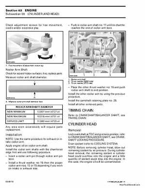 2003 Bombardier Outlander 400 Factory Service Manual, Page 126