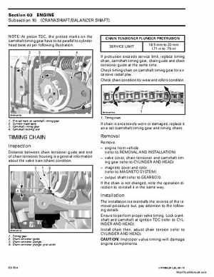 2003 Bombardier Outlander 400 Factory Service Manual, Page 145