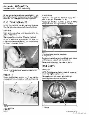 2003 Bombardier Outlander 400 Factory Service Manual, Page 197