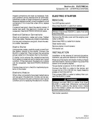 2003 Bombardier Outlander 400 Factory Service Manual, Page 225