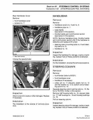 2003 Bombardier Outlander 400 Factory Service Manual, Page 274