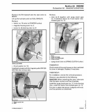 2003 Bombardier Rally 200 Service Manual, Page 108