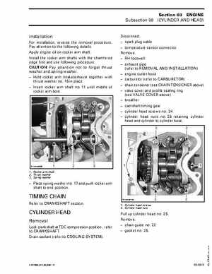 2003 Bombardier Rally 200 Service Manual, Page 129