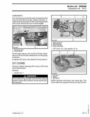 2003 Bombardier Rally 200 Service Manual, Page 173
