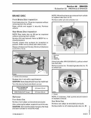 2003 Bombardier Rally 200 Service Manual, Page 260