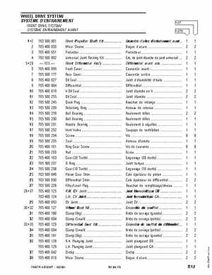 2003 Traxter Autoshift XT Parts Catalog, Page 46