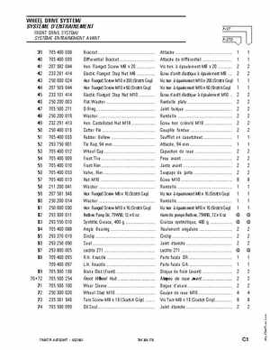 2003 Traxter Autoshift XT Parts Catalog, Page 48