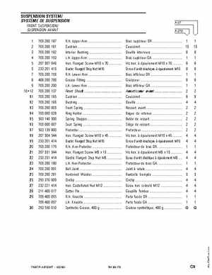 2003 Traxter Autoshift XT Parts Catalog, Page 64