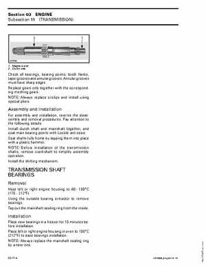 2004 Bombardier DS650/DS650 Baja/DS650 Baja X Shop Manual, Page 128