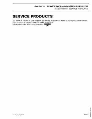 2004 Bombardier Outlander 330/400 Factory Service Manual, Page 34