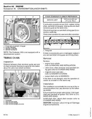 2004 Bombardier Outlander 330/400 Factory Service Manual, Page 152