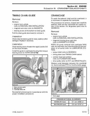 2004 Bombardier Outlander 330/400 Factory Service Manual, Page 153