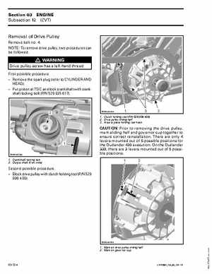 2004 Bombardier Outlander 330/400 Factory Service Manual, Page 187