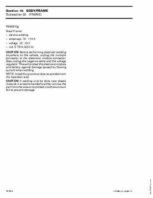 2004 Bombardier Outlander 330/400 Factory Service Manual, Page 340