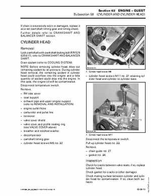 2004 Bombardier Quest/Traxter Series Shop Manual, Page 135