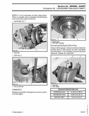 2004 Bombardier Quest/Traxter Series Shop Manual, Page 160
