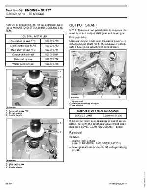 2004 Bombardier Quest/Traxter Series Shop Manual, Page 169