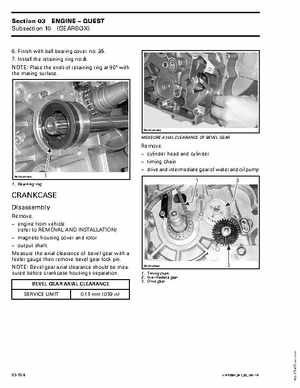 2004 Bombardier Quest/Traxter Series Shop Manual, Page 173