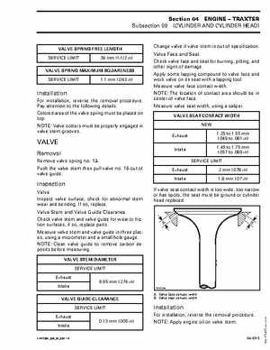 2004 Bombardier Quest/Traxter Series Shop Manual, Page 258