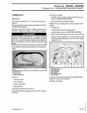 2004 Bombardier Quest/Traxter Series Shop Manual, Page 266