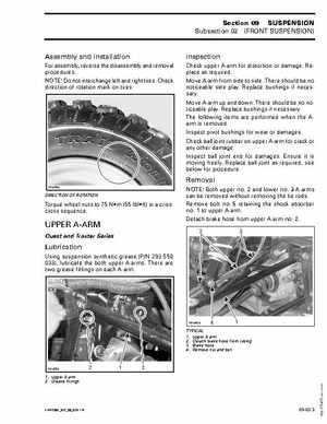 2004 Bombardier Quest/Traxter Series Shop Manual, Page 411