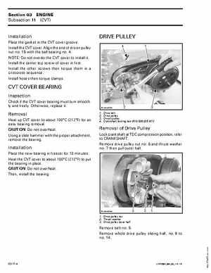 2004 Bombardier Rally 200 Series Shop Manual, Page 171