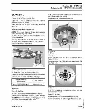 2004 Bombardier Rally 200 Series Shop Manual, Page 262