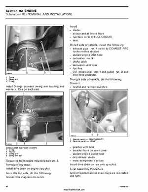 2005-2007 Bombardier Rally 200 Factory Service Manual, Page 57