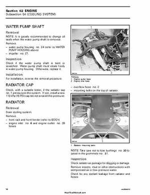 2005-2007 Bombardier Rally 200 Factory Service Manual, Page 72
