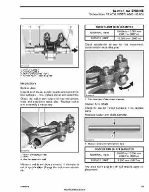 2005-2007 Bombardier Rally 200 Factory Service Manual, Page 103