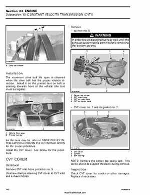2005-2007 Bombardier Rally 200 Factory Service Manual, Page 151
