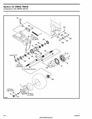 2005-2007 Bombardier Rally 200 Factory Service Manual, Page 221