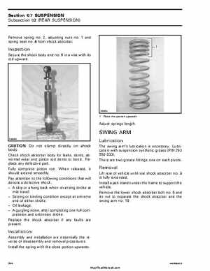 2005-2007 Bombardier Rally 200 Factory Service Manual, Page 249